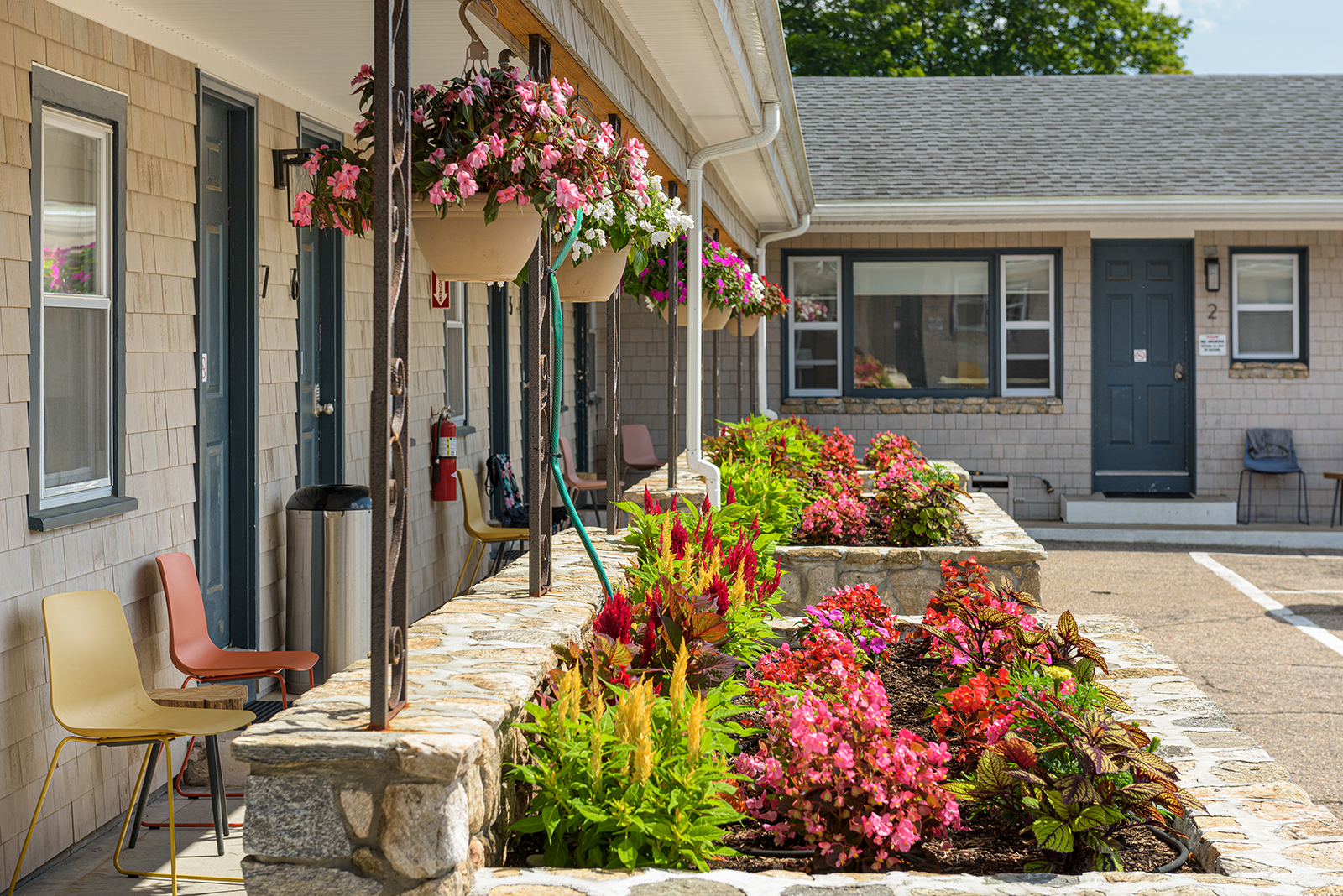 Flower beds